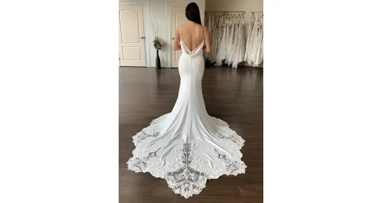 fit and flare wedding dress