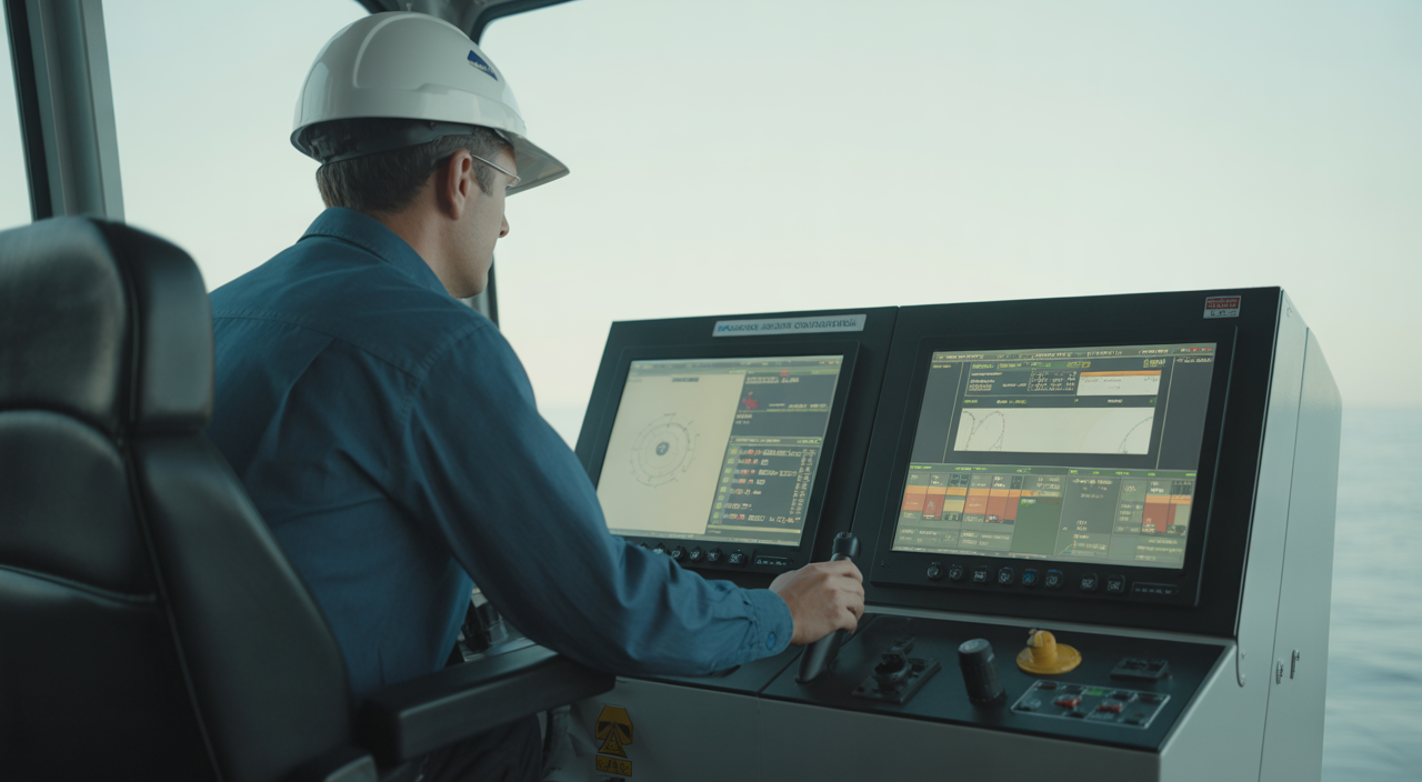 Automated Dredge in Action