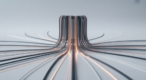 Digital Experience Platform (DXP) unifying enterprise systems for a cohesive customer journey in a modern business environment.